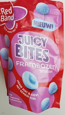 Red Band ALS JE V VOOR PRET BENT! JUICY BITES FRAM