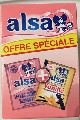 Alsa Assortiment levure chimique alsacienne