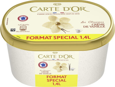 Glace Crèmes de Vanille de Madagascar