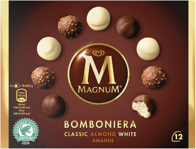 Bomboniera Classic Almond White