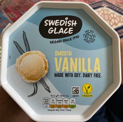 Swedish Glace dairy-free smooth Vanilla