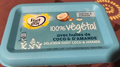 100% végétal avec huiles de coco & d'amande