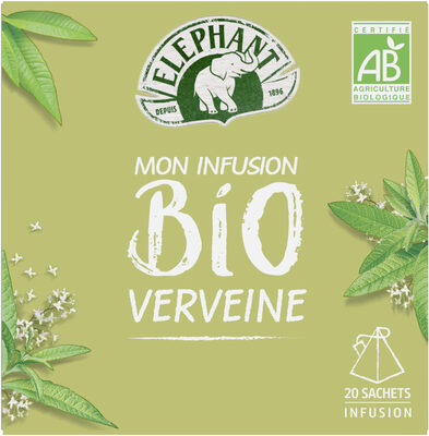 Elephant Tisane Bio Verveine 20 Sachets Pyramid®