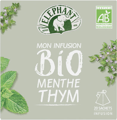 Mon Infusion Bio Menthe Thym