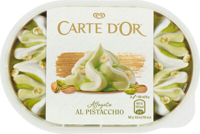 Affogato al pistacchio