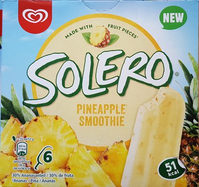 Solero pineapple smoothie