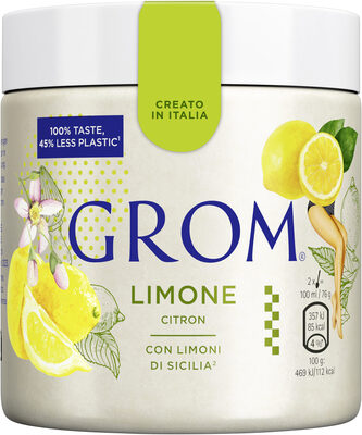 Grom 460ml citron