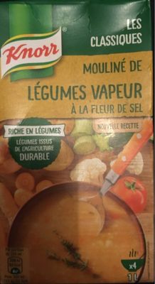 Mouliné de legumes vapeur a la fleur de sel