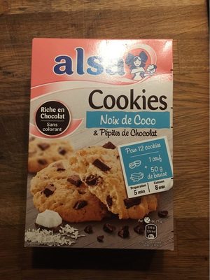 Cookies noix de coco Alsa