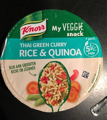 Veggie snack riz et quinoa