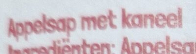 Appelsap met kaneel