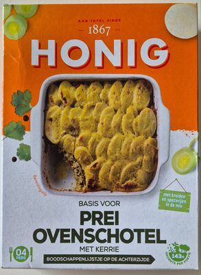 Prei ovenschotel met kerrie