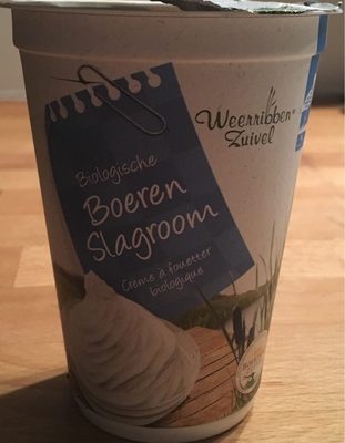 Crème à fouetter biologique