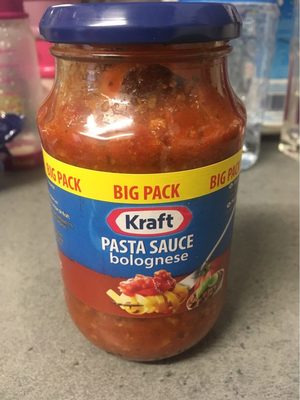 Kraft Pasta Sauce Bolognese