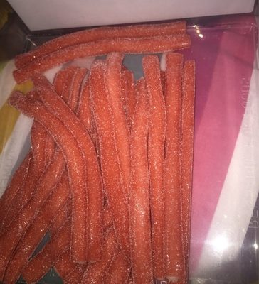 Cables fourrés gout fraise
