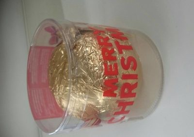 Boule de Noël au chocolat