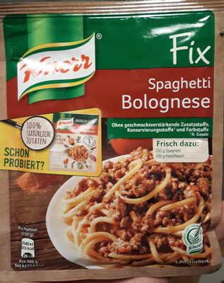 Knorr Fix Spaghetti Bolognese
