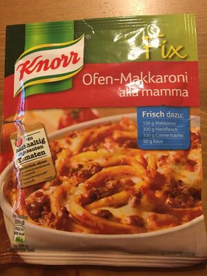 Fix für Ofen-Makkaroni