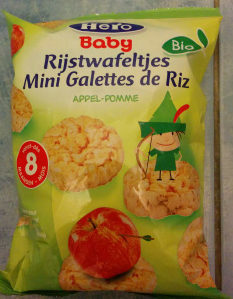 Galettes de riz pommes
