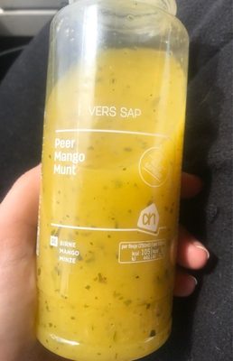 Vers sap peer mango munt