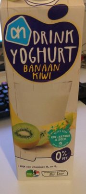 Drink yoghurt banaan kiwi