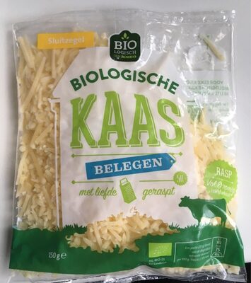 Biologische belegen kaas geraspt