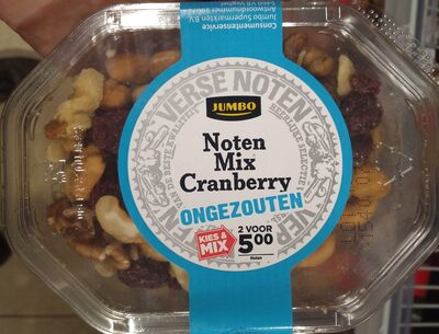 Notenmix cranberry