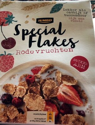 Special Flakes rode vruchten