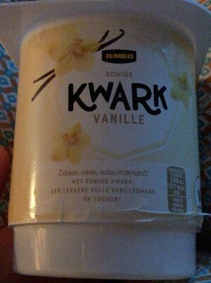 Romige kwark vanille