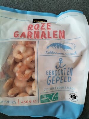 Roze garnalen