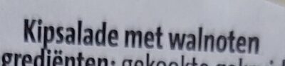 Kipsalade met walnoten