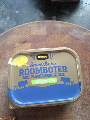 Smeerbare roomboter met plantaardige olie