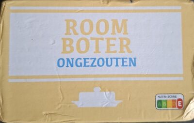 ROOM BOTER ONGEZOUTEN NUTRI-SCORE