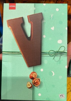 Lettre V en chocolat