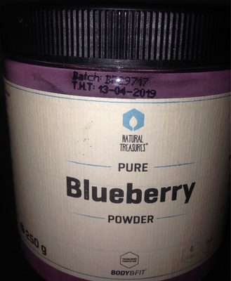 Pure blueberry powder