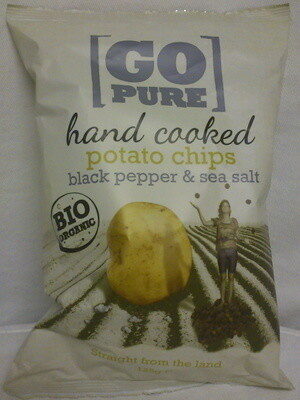 Kartoffelchips mit schwarzem Pfeffer & Meersalz