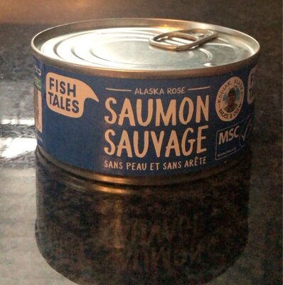 Saumon sauvage sans peau et sans arrête