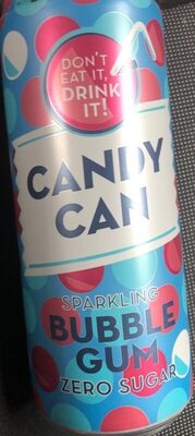 Candy can bubble gum