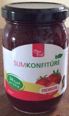 Slimkonfitüre Erdbeere