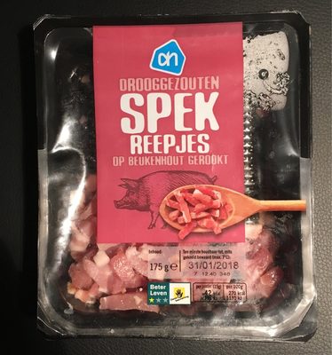 Drooggezouten spek reepjes