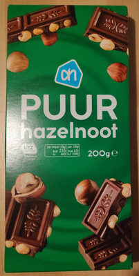Pure chocolade met hazelnoten