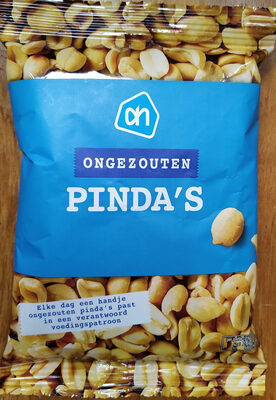 Ongezouten Pinda's