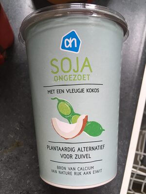 Soja ongezoet vleuglje kokos
