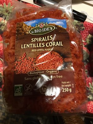 Spirale lentille corail