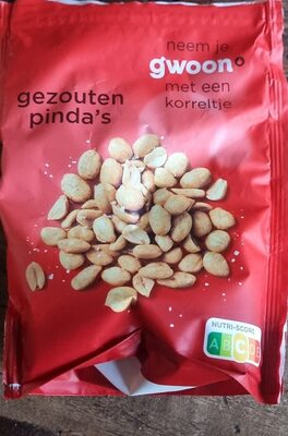 Gezouten pinda's