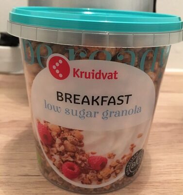 Kruidvat breakfast granola low sugar