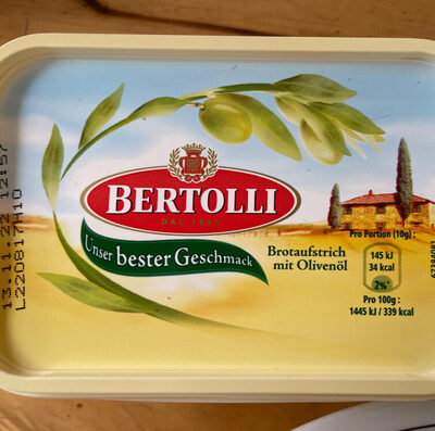 Bertolli Brotaufstrich mit Olivenöl