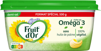 Oméga 3 Demi-sel sans huile de palme