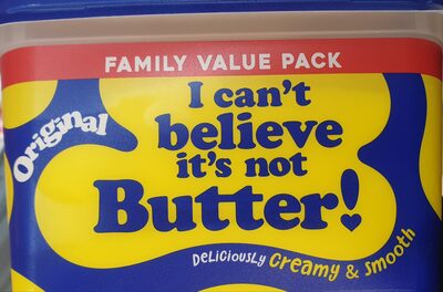 I Can't Believe Its Not Butter