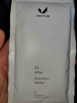 03 After Nutrition Water Strawberry & Raspberry Flavour